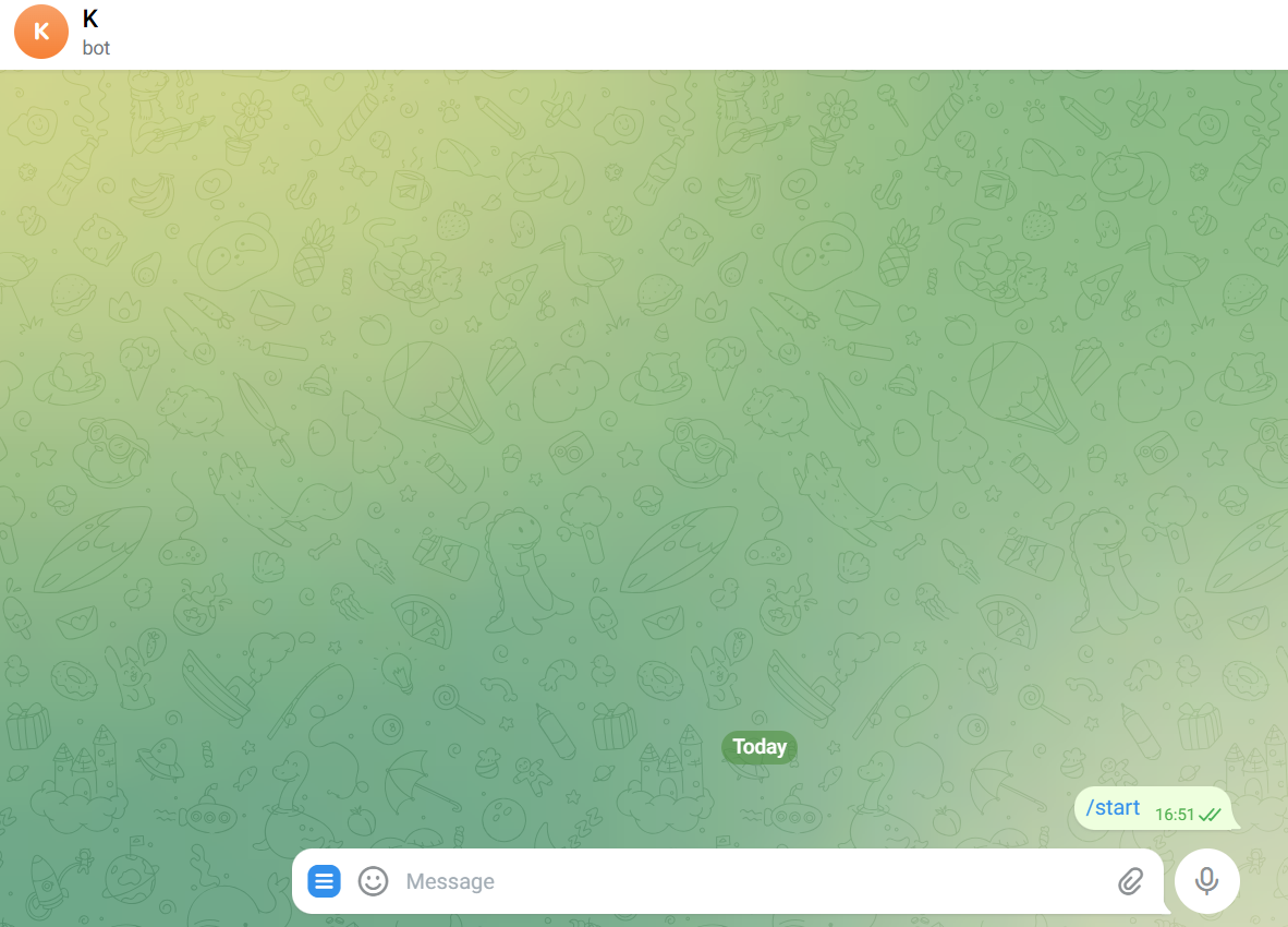 telegram no responded.png